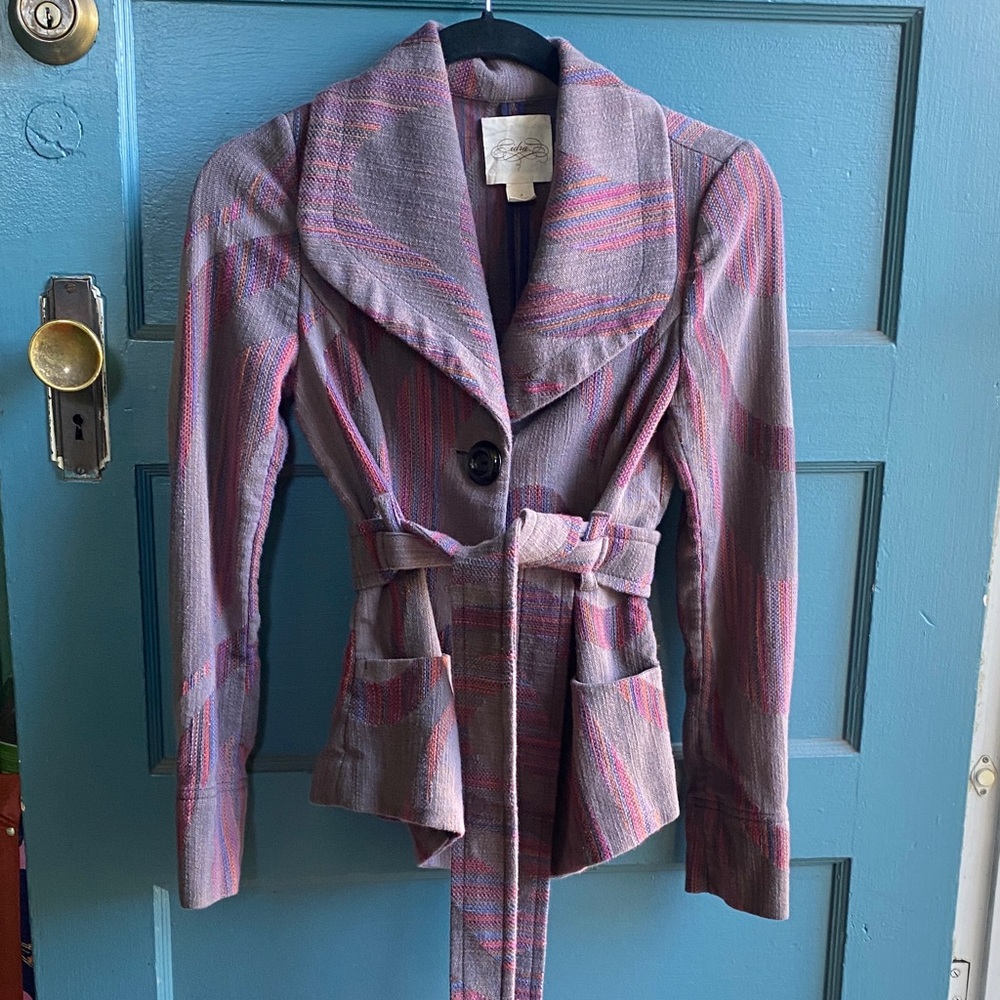 Cidra Anthropology brand jacket.